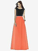 Front View Thumbnail - Fiesta & Black Alfred Sung Style D729