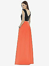 Rear View Thumbnail - Fiesta & Black Alfred Sung Style D729