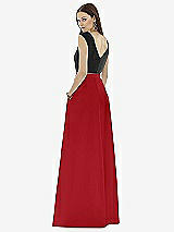 Rear View Thumbnail - Garnet & Black Alfred Sung Style D729