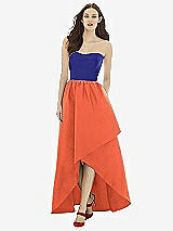 Front View Thumbnail - Fiesta & Electric Blue Alfred Sung Style D730