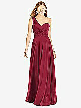 Front View Thumbnail - Burgundy After Six Bridesmaid Dress 6751