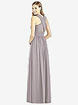 Rear View Thumbnail - Cashmere Gray After Six Bridesmaid Dress 6752