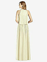 Rear View Thumbnail - Butter Yellow After Six Bridesmaid Dress 6753