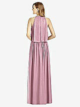 Rear View Thumbnail - Dusty Pink After Six Bridesmaid Dress 6753