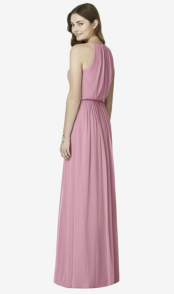Back View - Dusty Pink After Six Bridesmaid Dress 6754