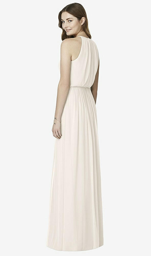 Back View - Ivory After Six Bridesmaid Dress 6754