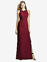 Rear View Thumbnail - Burgundy After Six Bridesmaid Dress 6757