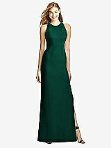 Rear View Thumbnail - Hunter Green After Six Bridesmaid Dress 6757