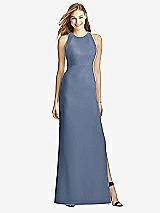 Rear View Thumbnail - Larkspur Blue After Six Bridesmaid Dress 6757