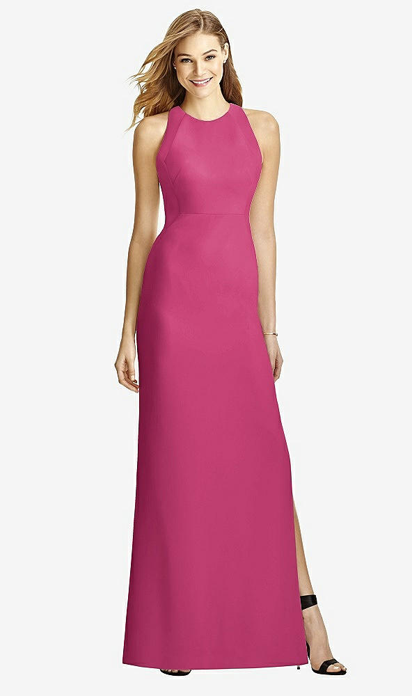 Back View - Tea Rose After Six Bridesmaid Dress 6757