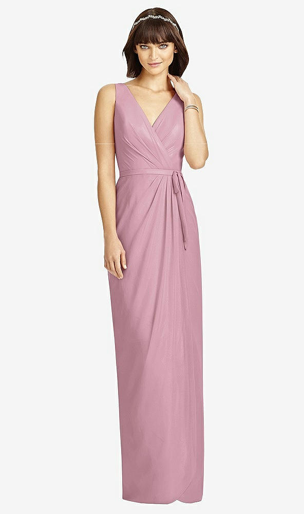 Front View - Dusty Pink Dessy Collection Style 2968