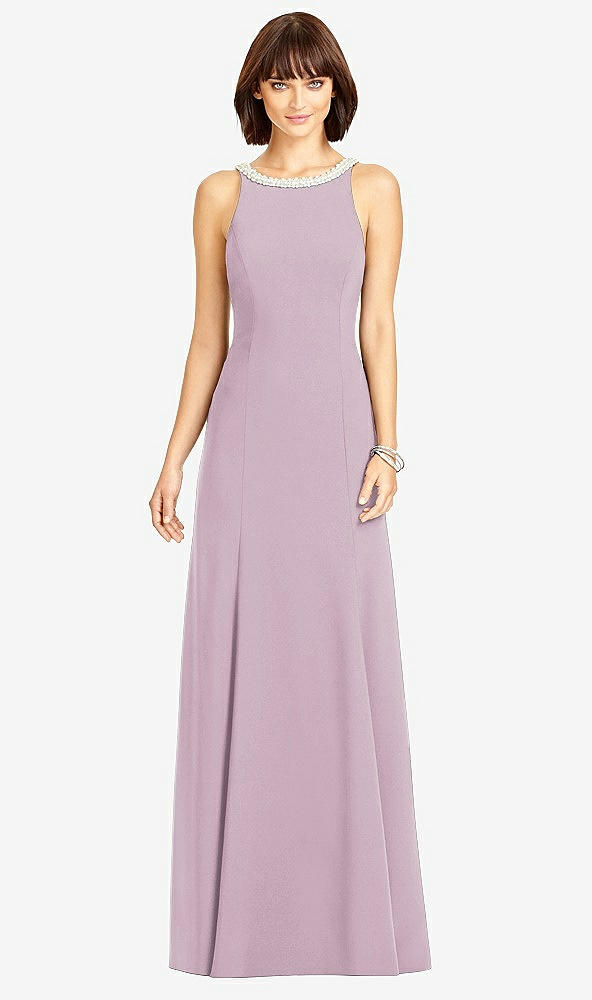 Back View - Suede Rose Dessy Collection Style 2972