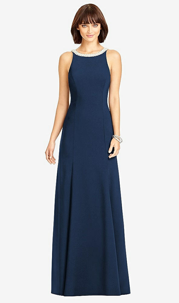 Back View - Midnight Navy Dessy Collection Style 2972