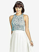 Front View Thumbnail - Oasis & Oyster Dessy Collection Bridesmaid Top T2974