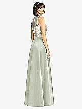 Rear View Thumbnail - Celadon Dessy Collection Bridesmaid Skirt S2976