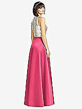 Rear View Thumbnail - Pantone Honeysuckle Dessy Collection Bridesmaid Skirt S2976