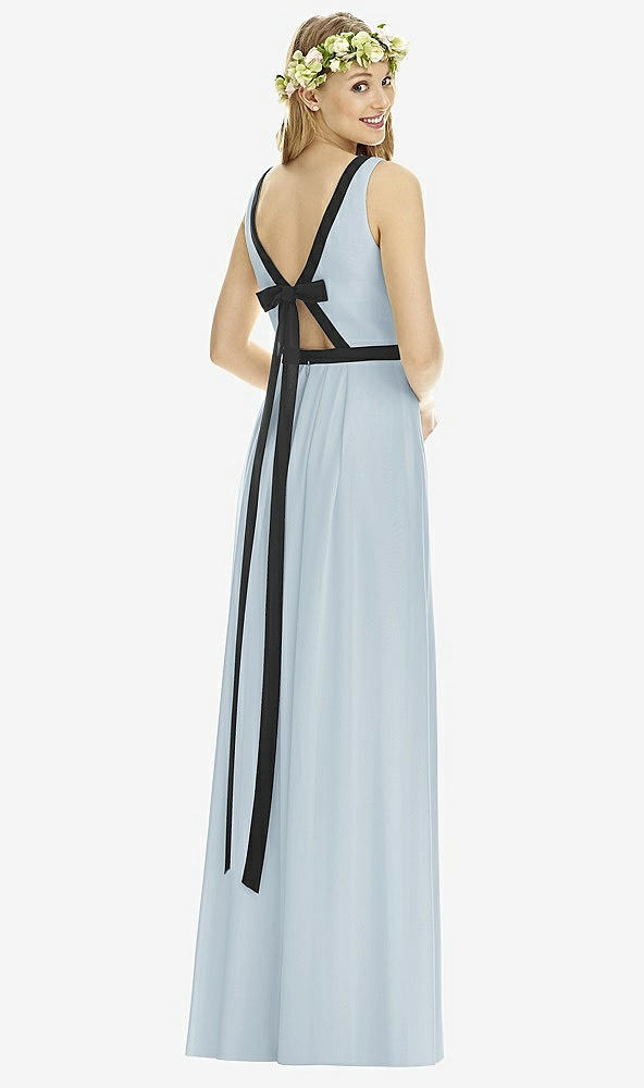 Back View - Mist & Black Social Bridesmaids Style 8173