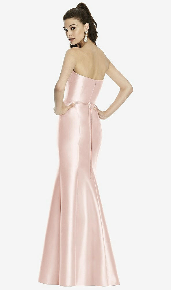 Back View - Blush Alfred Sung Style D742