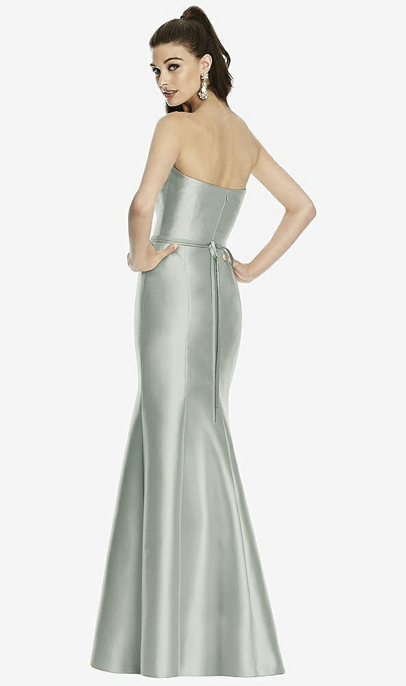 Back View - Willow Green Alfred Sung Style D742