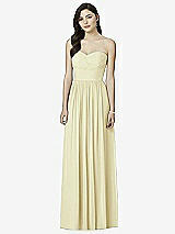 Front View Thumbnail - Butter Yellow Dessy Bridesmaid Dress 2991