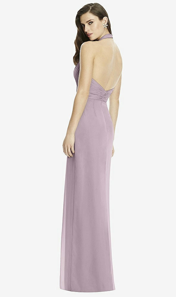 Back View - Lilac Dusk Dessy Bridesmaid Dress 2992