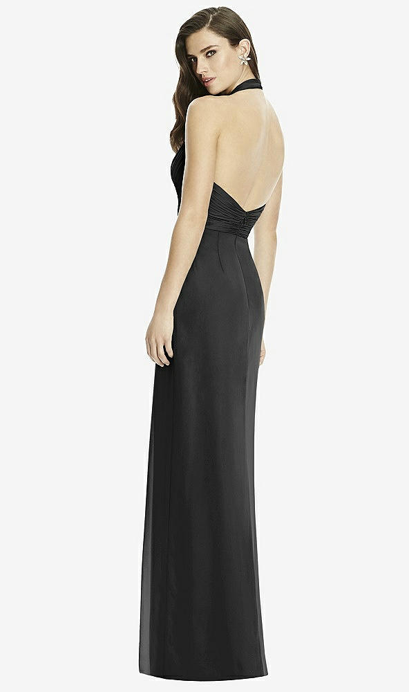 Back View - Black Dessy Bridesmaid Dress 2992