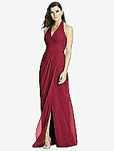Front View Thumbnail - Burgundy Dessy Bridesmaid Dress 2992