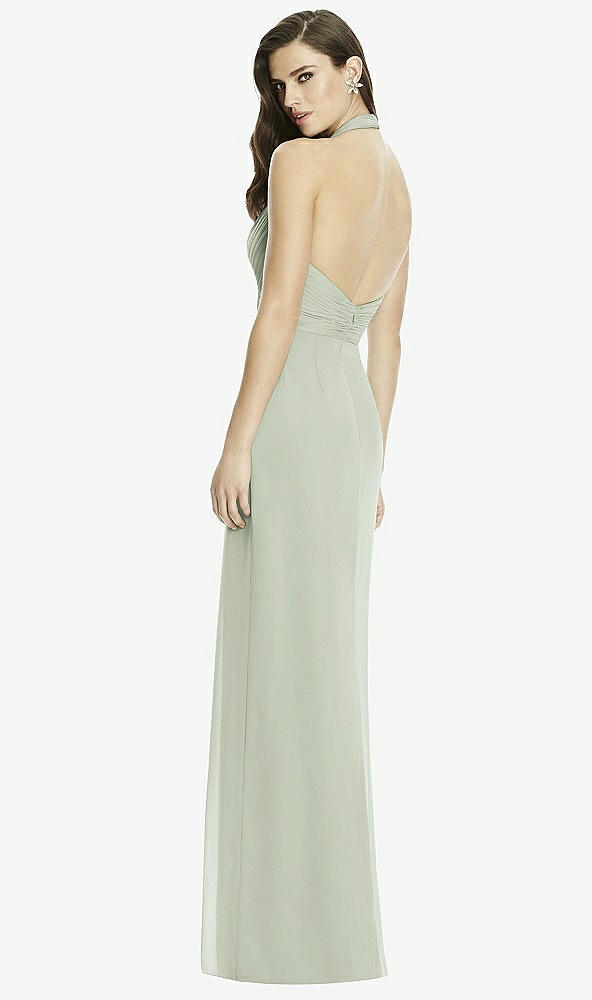 Back View - Celadon Dessy Bridesmaid Dress 2992