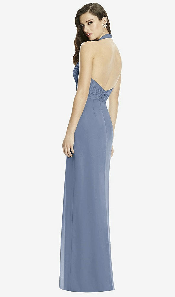 Back View - Larkspur Blue Dessy Bridesmaid Dress 2992