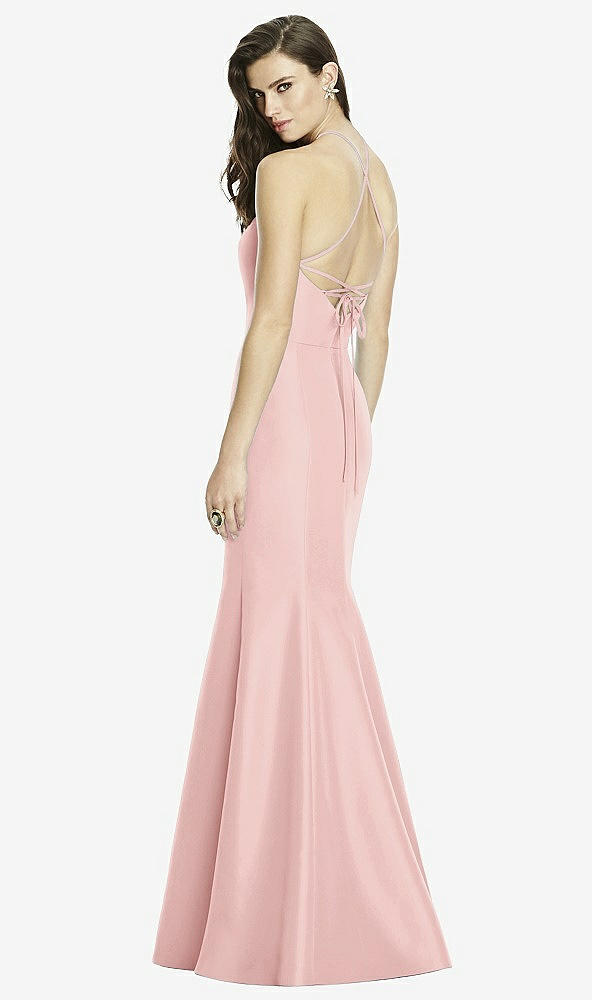 Back View - Rose Dessy Bridesmaid Dress 2996
