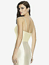 Rear View Thumbnail - Butter Yellow Dessy Bridesmaid Top T2979