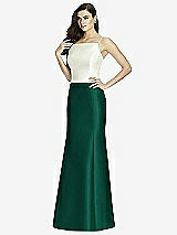Front View Thumbnail - Hunter Green Dessy Bridesmaid Skirt S2980