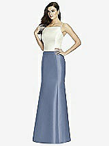 Front View Thumbnail - Larkspur Blue Dessy Bridesmaid Skirt S2980