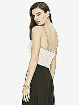 Rear View Thumbnail - Ivory Dessy Bridesmaid Top T2983