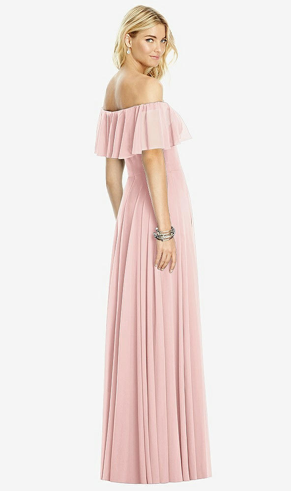 Back View - Rose After Six Bridesmaid Dress 6763