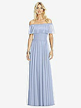 Front View Thumbnail - Sky Blue After Six Bridesmaid Dress 6763