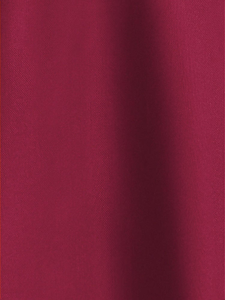 Front View - Burgundy Organdy Fabric by the Yard