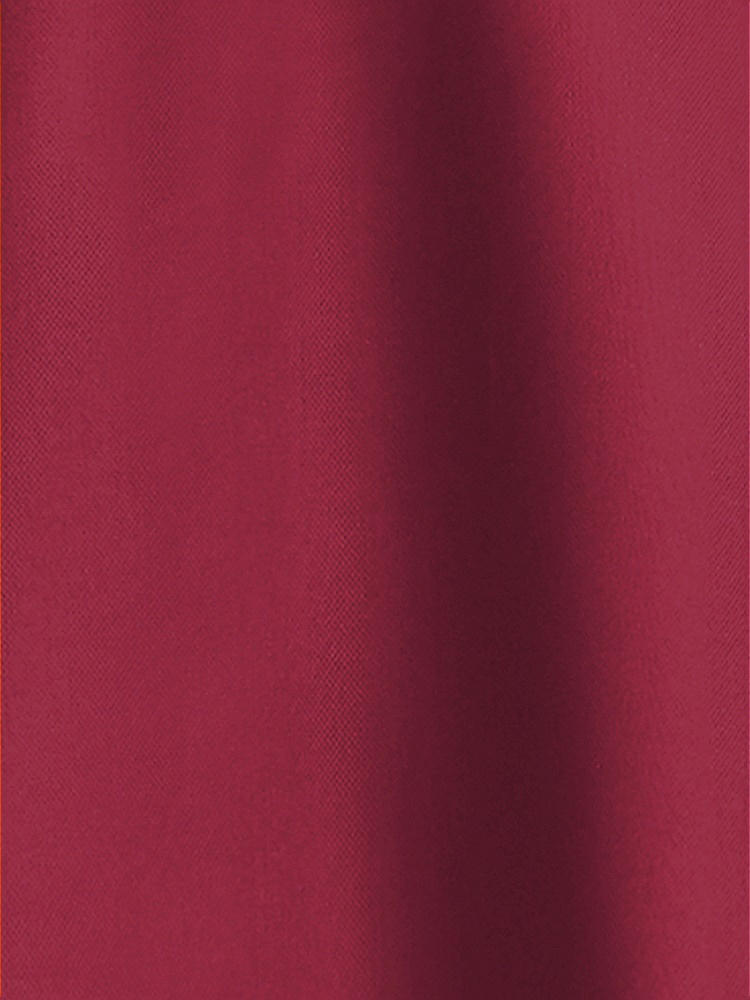 Front View - Claret Organdy Fabric by the Yard