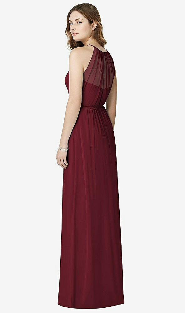 Back View - Cabernet Bella Bridesmaids Dress BB100