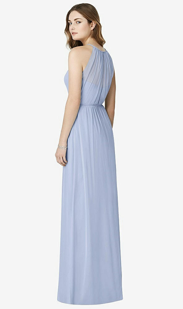 Back View - Sky Blue Bella Bridesmaids Dress BB100