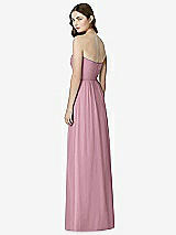 Rear View Thumbnail - Dusty Pink Bella Bridesmaids Dress BB101