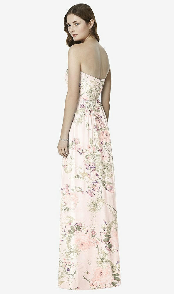 Back View - Blush Garden Bella Bridesmaids Dress BB101