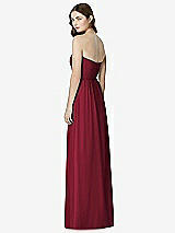 Rear View Thumbnail - Burgundy Bella Bridesmaids Dress BB101