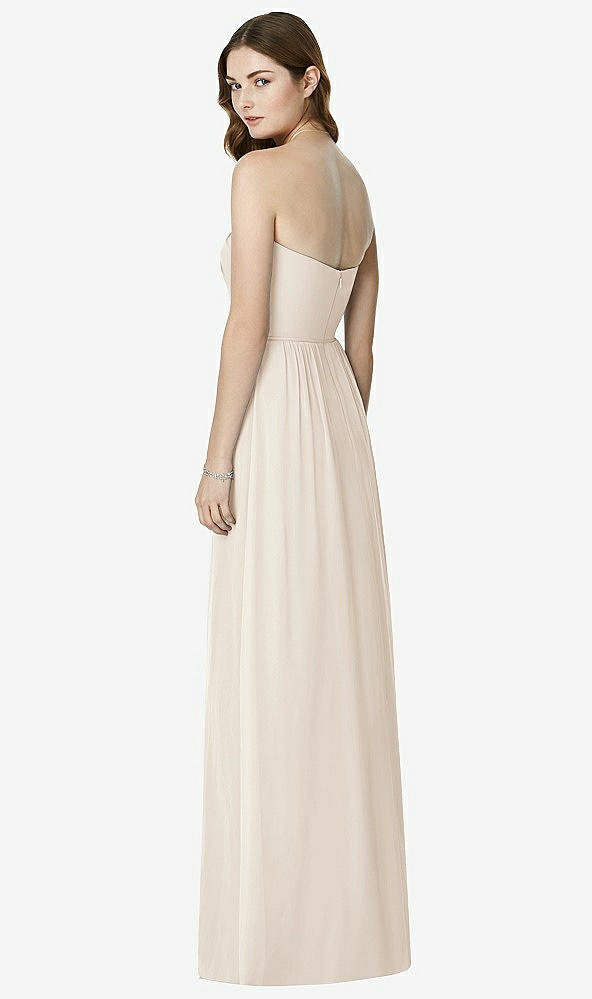 Back View - Oat Bella Bridesmaids Dress BB101