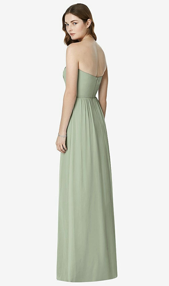 Back View - Sage Bella Bridesmaids Dress BB101