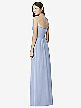 Rear View Thumbnail - Sky Blue Bella Bridesmaids Dress BB101