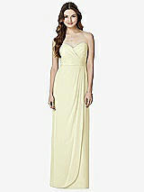 Front View Thumbnail - Butter Yellow Bella Bridesmaids Dress BB102