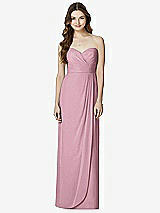 Front View Thumbnail - Dusty Pink Bella Bridesmaids Dress BB102