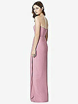 Rear View Thumbnail - Dusty Pink Bella Bridesmaids Dress BB102