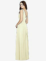 Rear View Thumbnail - Butter Yellow Bella Bridesmaids Dress BB103